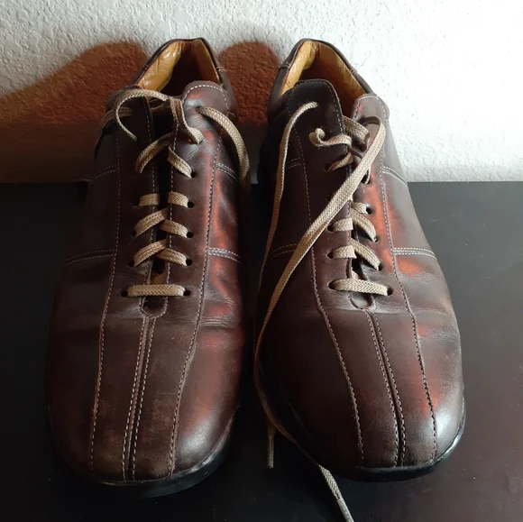 GORGEOUS PRELOVED COLE HAAN Men 11M Brown Genuine Leather Dress Shoes. GORGEOUS PRELOVED COLE HAAN Men 11M Brown | Mercari main image 3